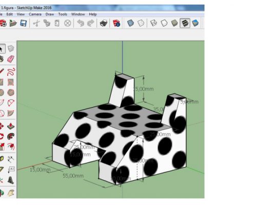 SketchUp pieza 2