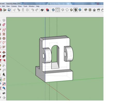 SketchUp pieza 1